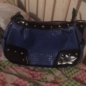Blue purse